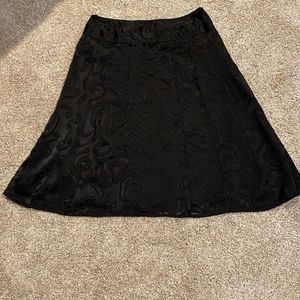 Harold's Black Skirt